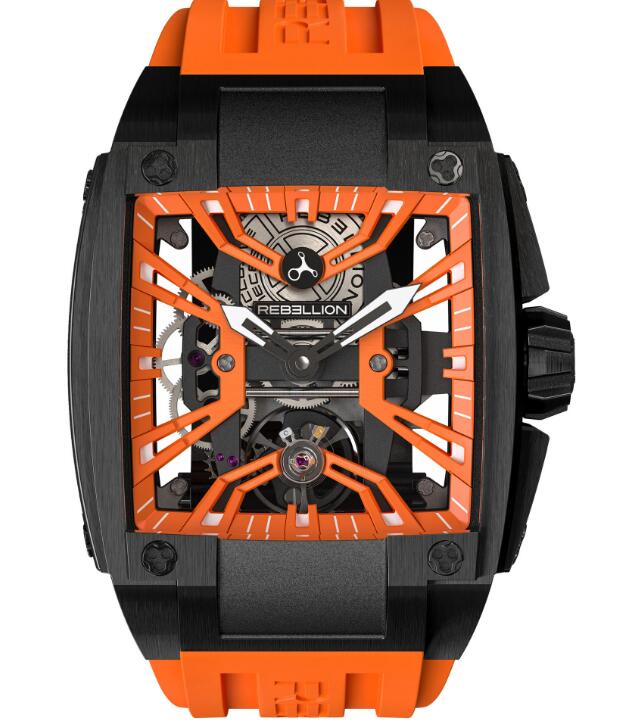 Rebellion Re-Volt Orange Edition REV.TI.DLC.ORA replica watches Rebellion Re-Volt Orange Edition REV.TI.DLC.ORA replica watches
